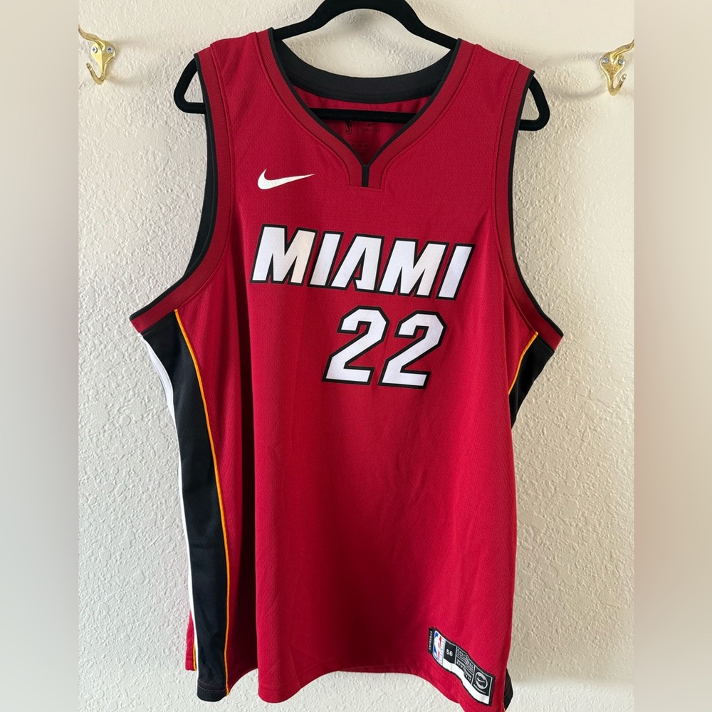 Miami Heat Butler #22 NBA Red Basketball Tank Top Jersey Size XXL